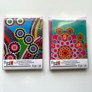 French Bull Colorful Notecards Set